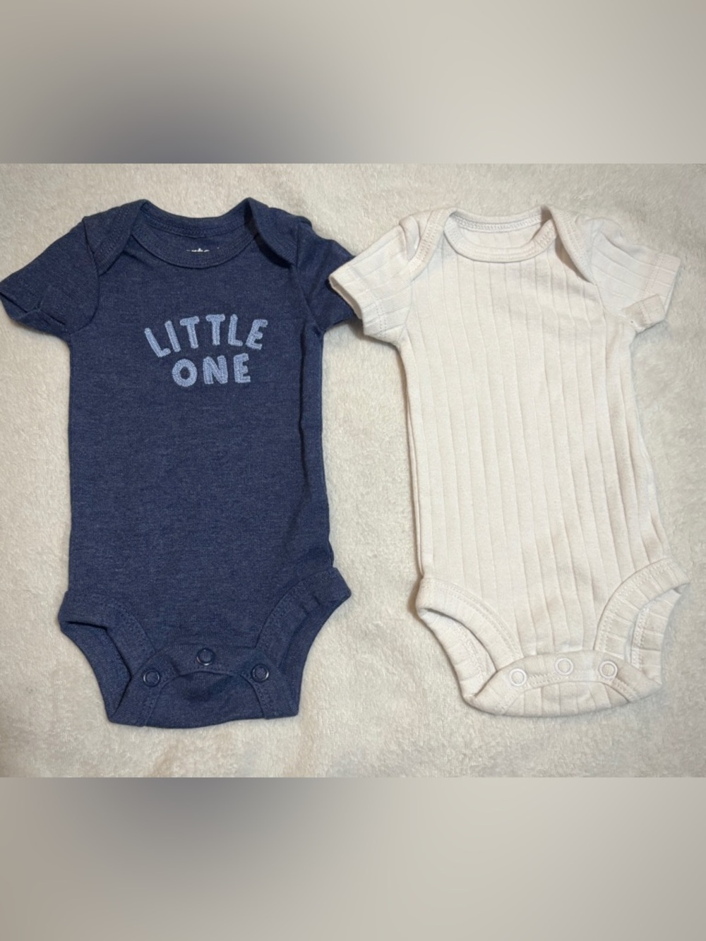 8pc Preemie Baby Onesie Bundle Carter’s Gerber Neutral Boy Girl Lot - Picture 3 of 5